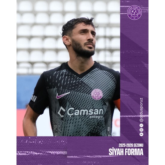 2025-2026 SEZONU SİYAH FORMA